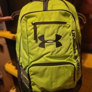Under Armour Neon Green Backpack